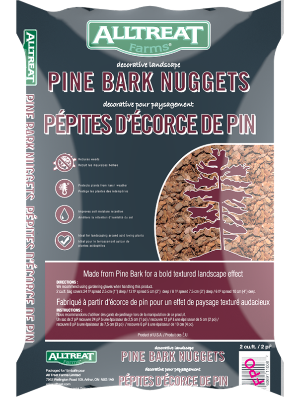 All Treat Pine Bark Nuggets 2 cu.ft