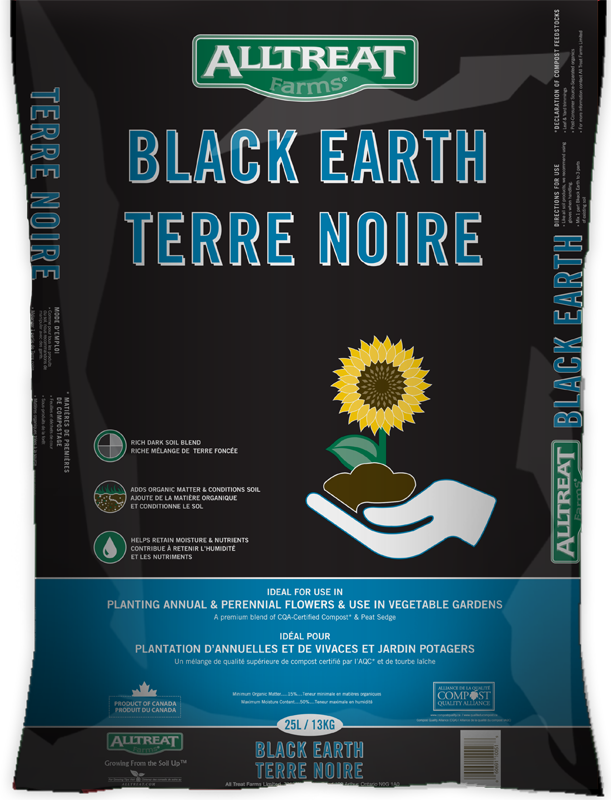 Black Earth Soil (25L) - Four Seasons Garden Centre